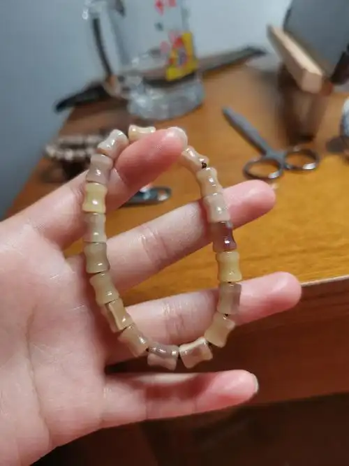 出骨头树籽手串 文玩少女出闲置回血