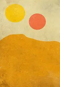 简约文艺海报背景