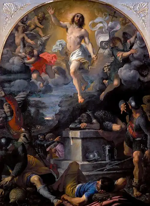 卢浮宫名画_0131_annibale carracci_1560-1609_resurrection of