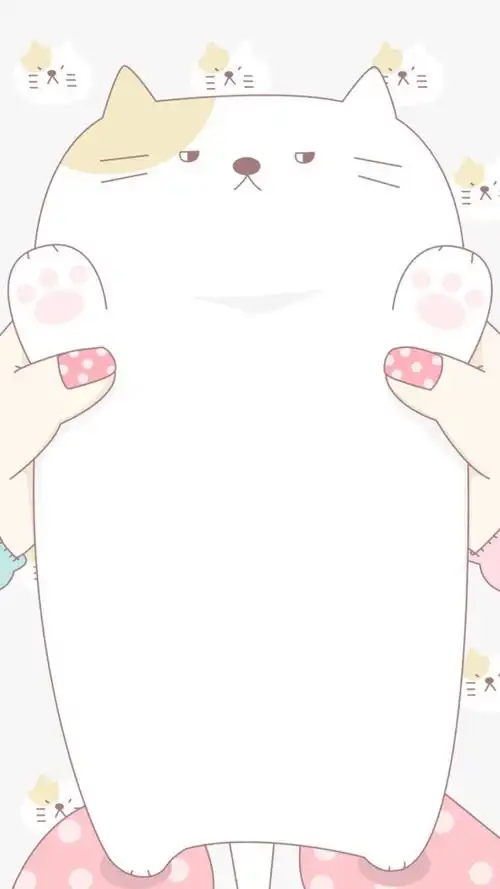 简约 可爱 清新 软萌 背景图片 平铺 素材 锁屏 壁纸(●ω