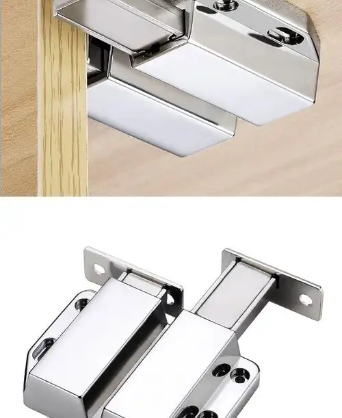 柜门反弹器反弹器柜门衣柜门按压式弹门器隐形门合金碰珠按压式弹跳门