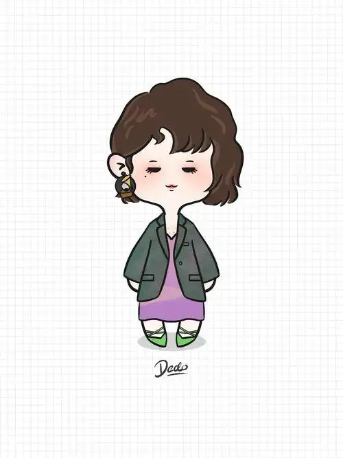 q版小人——于文文 刘恋