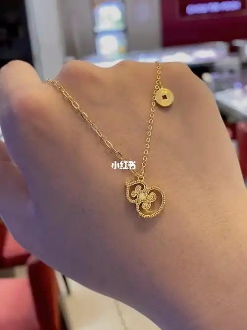 周大福新款足金项链