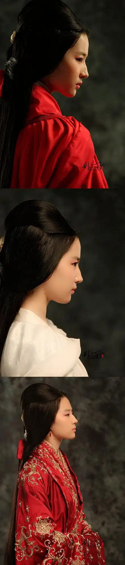 铜雀台灵雎侧颜三张秀色空绝世馨香为谁传刘亦菲国际影迷会