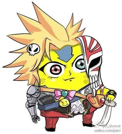 海绵宝宝头像火影版海绵宝宝头像