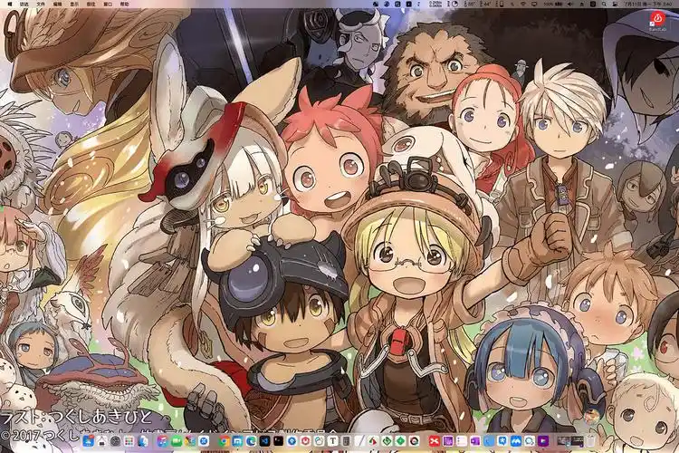 《来自深渊第二季烈日的黄金乡》4k动漫壁纸_ganxb-站酷zcool