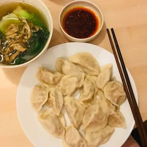 何适为容做的立冬吃饺子