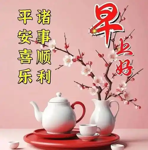原创精选春日暖心早上好问候语漂亮鲜花图片带字祝福群发早安暖心周末