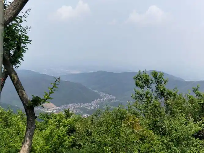 黄塔顶看全景