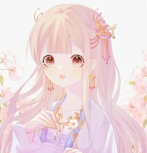 唯美仙气飘飘女生头像