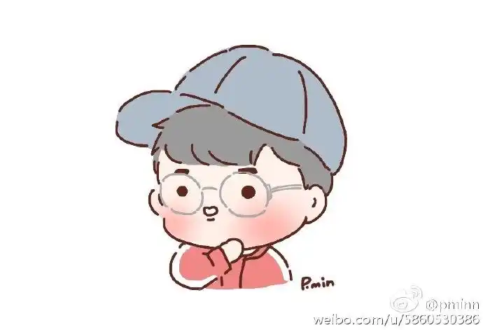 luckyone#exofanart手绘插画by.pminn