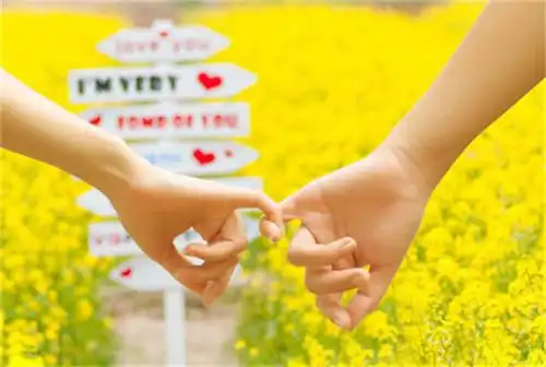 浪漫的手牵手情侣图片牵住我们的幸福