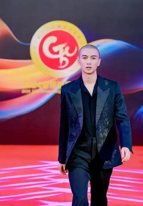 北京这一夜,光头走红毯的陈晓,让所有人看到他的敬业和不羁