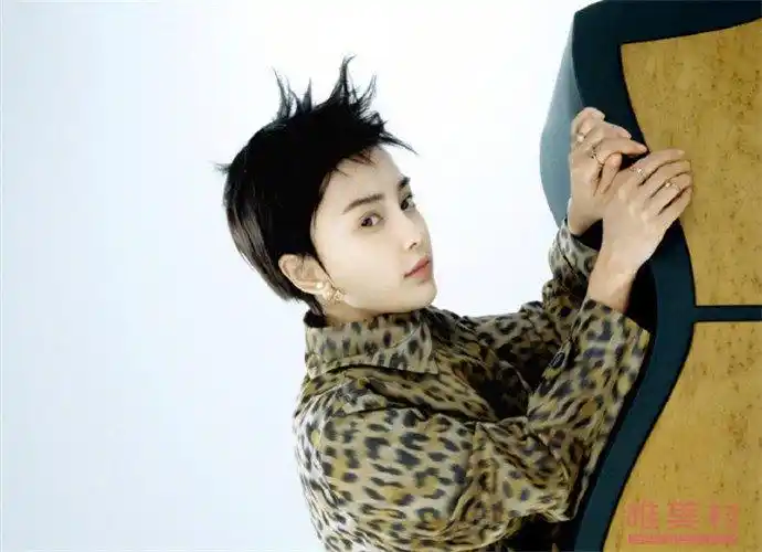 angelababy短发造型获赞 一头黑色短发干练清爽又美又飒