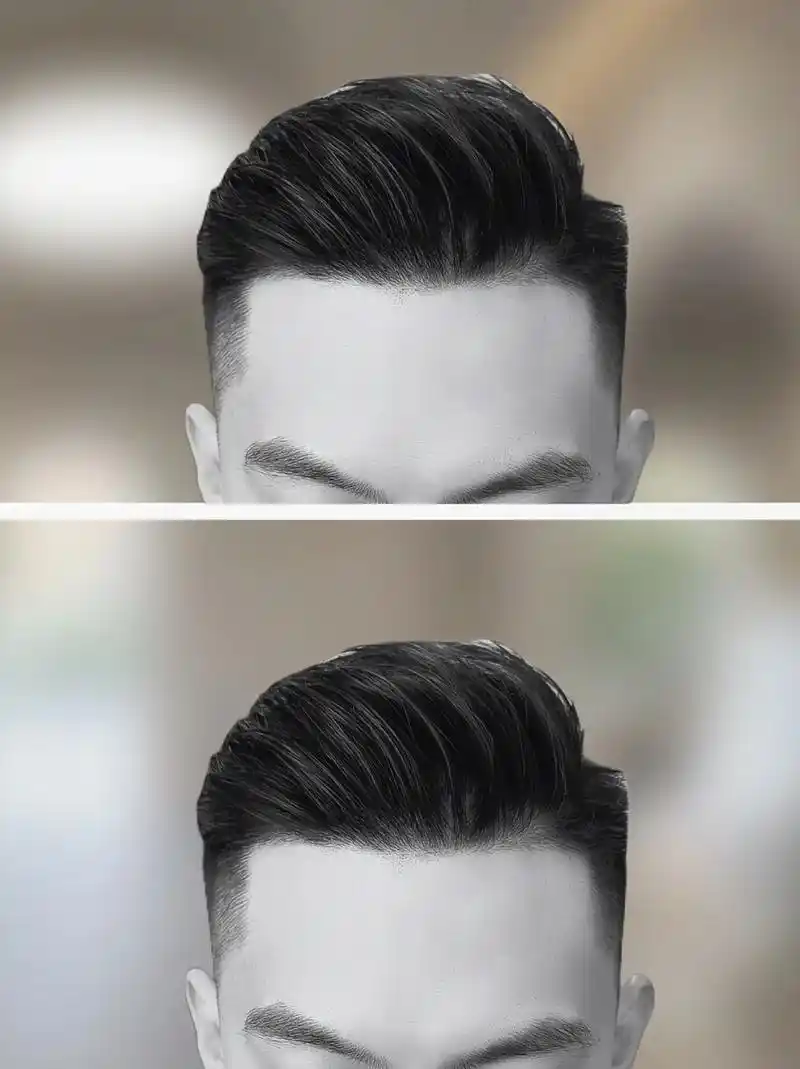 这样的港风侧背你喜欢吗? #男生发型 #港风侧背 # - 抖音