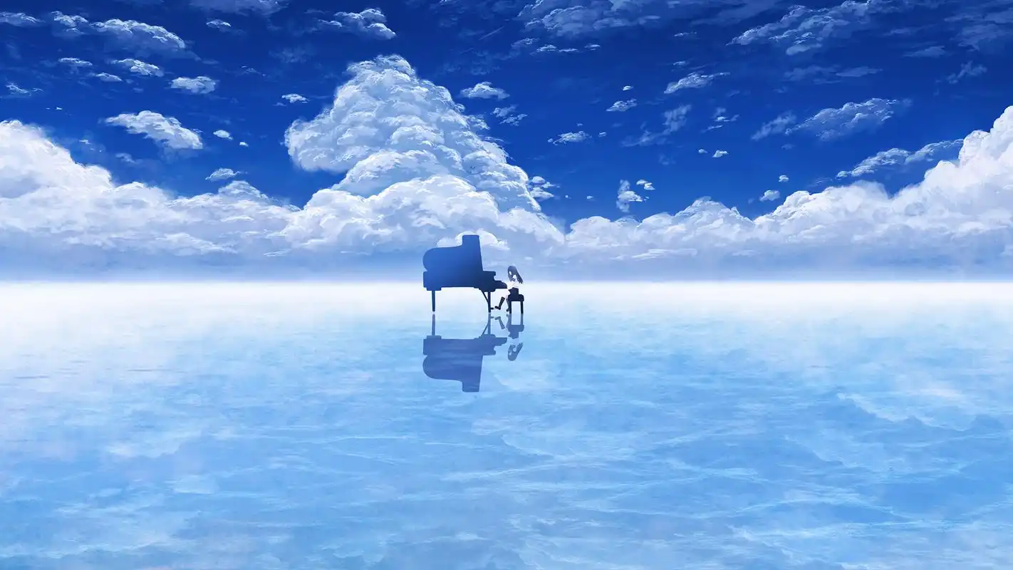 唯美意境动漫风景插画桌面壁纸