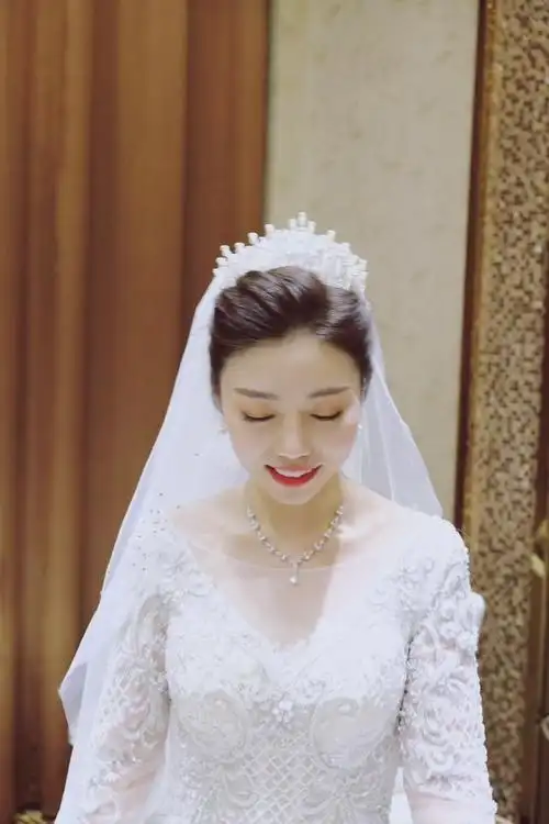 美丽新娘嫁给爱情的模样最美