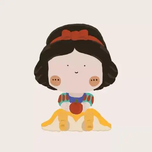 迪士尼公主 搞怪 可爱 头像