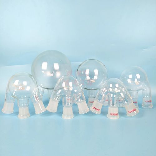 三口球形烧瓶 圆底烧瓶 圆底蒸馏瓶25/50/100/150/250/500/1000ml