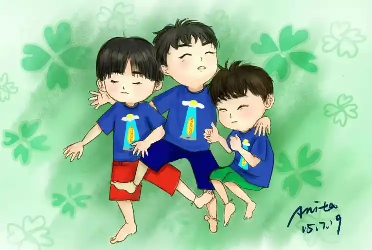 tfboys用各种形式宣誓主权告诉全世界我们是三胞胎