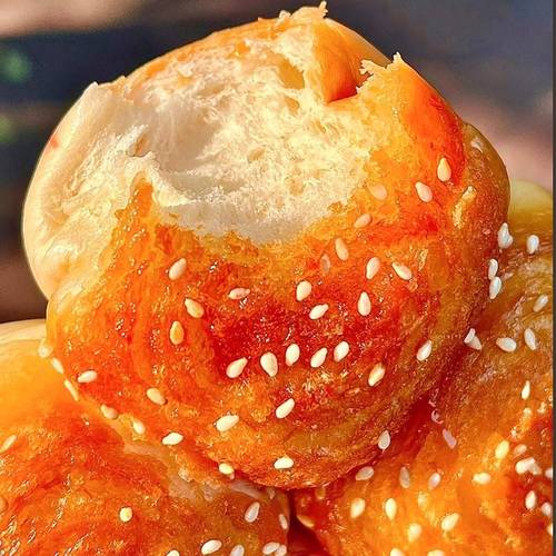 蜂蜜脆皮底小面包老式豆沙夹心手撕餐包零食整箱90后怀旧烤馍糕点