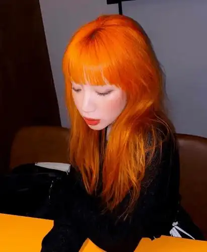 回头率超高的橘色系发色