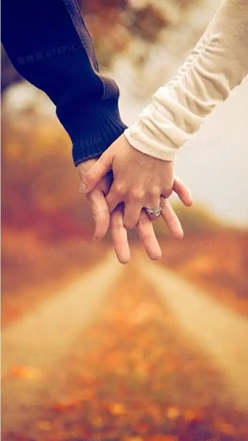 牵手h5素材背景