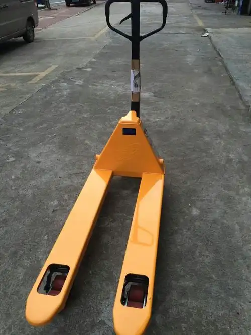 手动液压叉车 手动液压拖盘搬运车 手推叉车