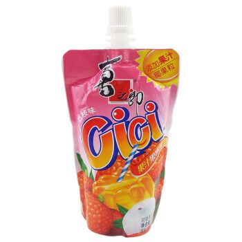喜之郎果冻爽 cici果冻爽 150g×10支 果汁饮料 休闲零食 儿童节 荔枝