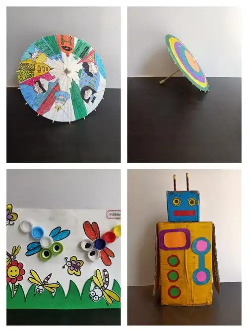 写美篇  通过环保创意作品展,不仅陶冶了孩子们的情操,丰富了他们的