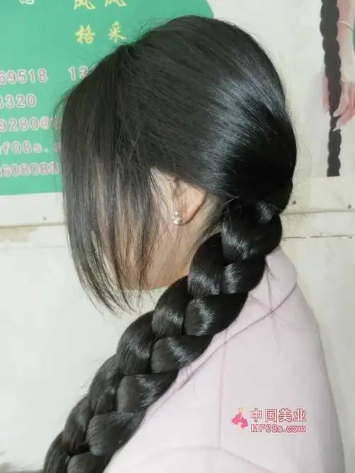 剪下妙龄女孩乌黑浓密长发赵老师16920