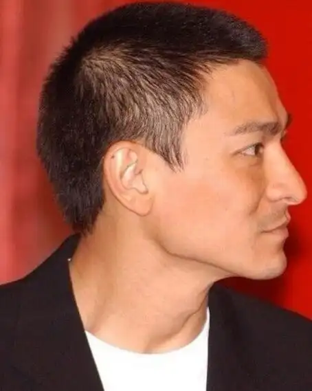 图刘德华侧脸照片惹人迷华仔被曝将拍tvb剧