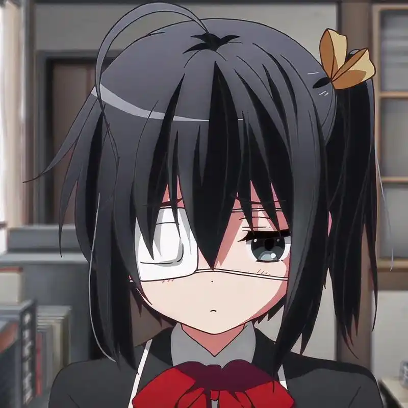 动漫头像「中二病也要谈恋爱」 自截自调 二传注明 礼貌拿图