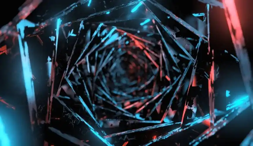 五边形螺旋矩阵3d动态壁纸下载_wallpaper炫酷3d视觉效果动态壁纸_3dm