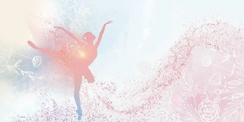 粉色唯美背景图片