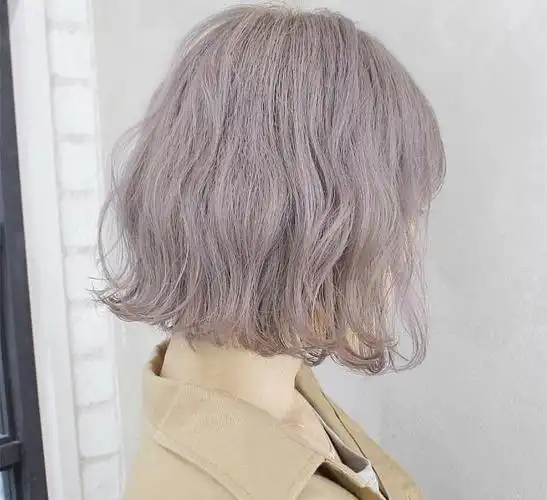 潮短发,潮色彩,带雾感的染发颜色才是高级色,第十五个太美