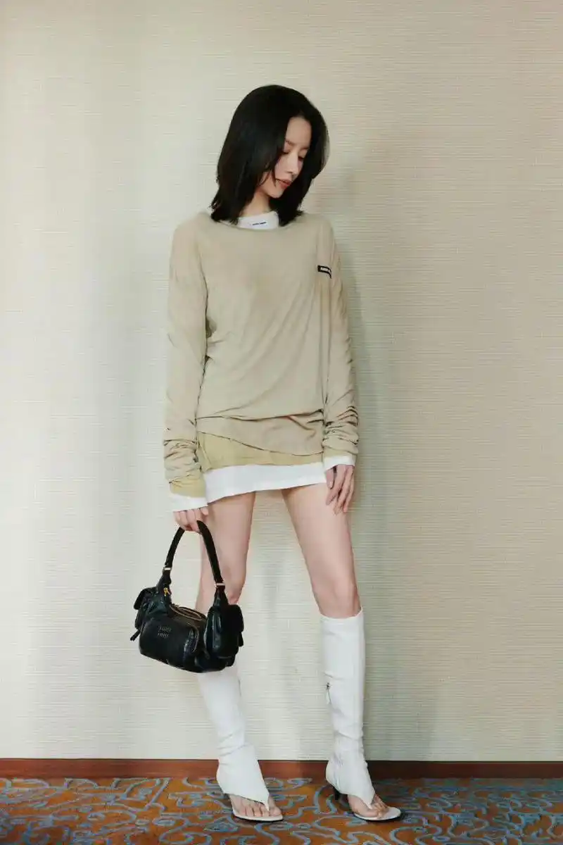 董洁身材没得挑