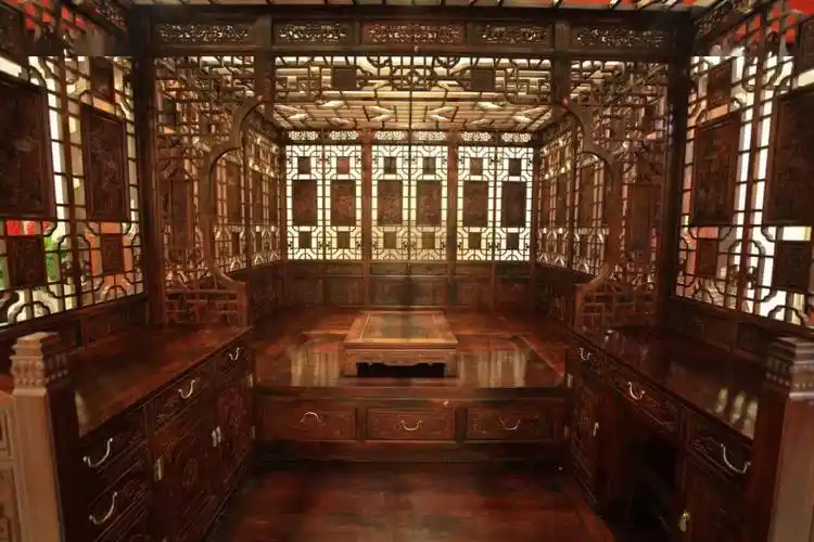 最奢侈的红木家具千工拔步床