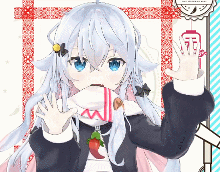 神楽七奈3d的狗妈真是太可爱了gif表情包