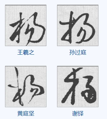 杨字草书怎么写