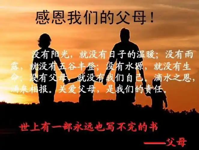 感恩父母的句子有哪些