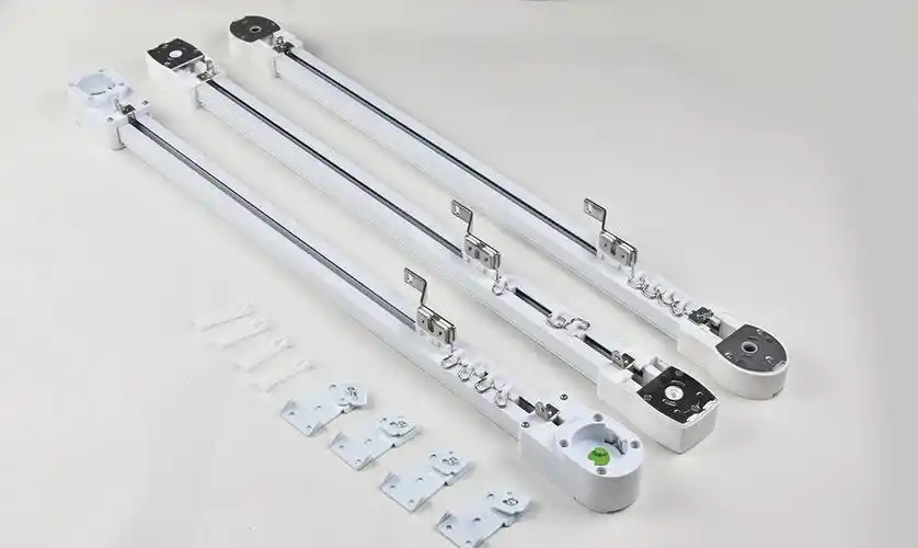 厂家直销批发杜亚向日葵奥科自动静音尚飞高配开合帘电动窗帘导轨