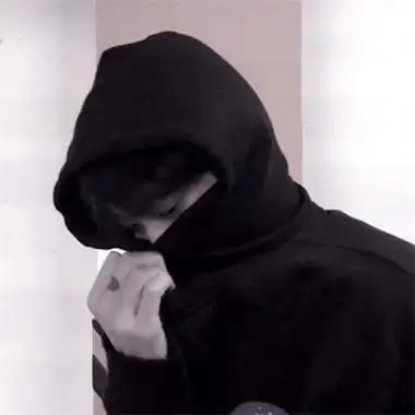 摸头不露脸低调的深色系男生头像 冷漠孤独感拉满的男生微信头像_男生