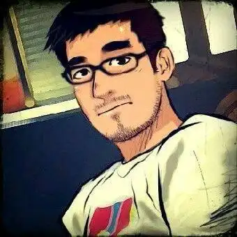 卡通大叔头像男生沧桑图片戴一副眼镜满脸胡子尽是沧桑.