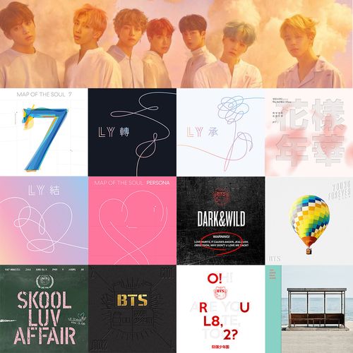 正版bts防弹少年专辑mapofthesoulcd其它