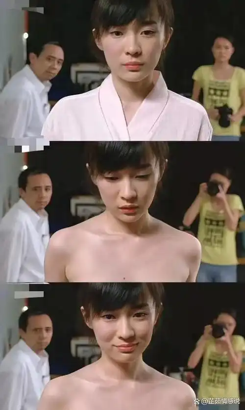 年轻的霍思燕,一部电影《我要成名》在那个年代也算是一脱成名