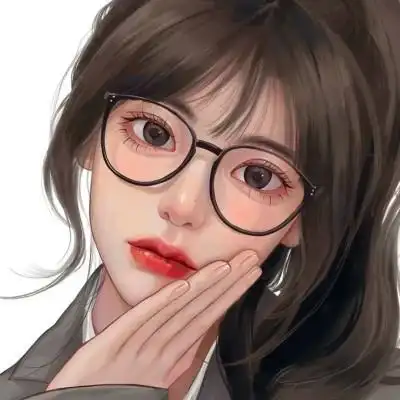 手绘头像女ins高级质感56张_女生动漫头像_头像屋