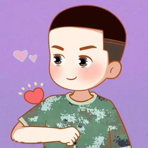 军人情侣头像来一波武警小哥哥的