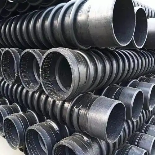 大口径pe克拉管平凉hdpe缠绕增强克拉管市政排水管