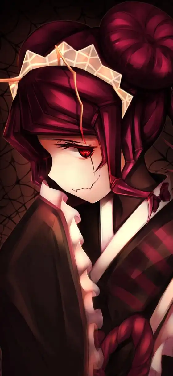 动漫壁纸# #二次元美图#  #overlord不死者之王#  骨王动漫手机壁浇